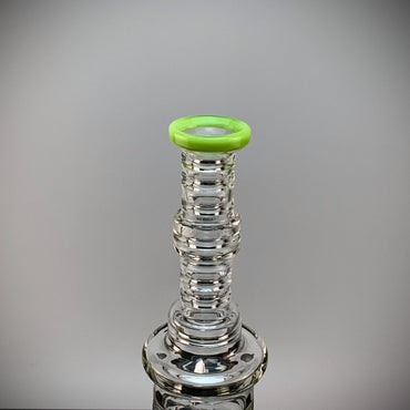 a22222346  330  Zoda Glass SLYME Honeycomb Percolator Glass Rig 55.